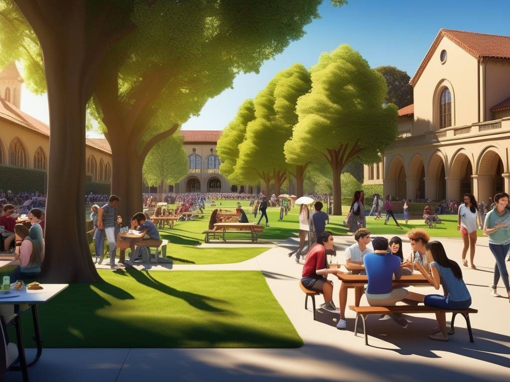 Escena vibrante de campus en Stanford: éxito de emprendimientos universitarios