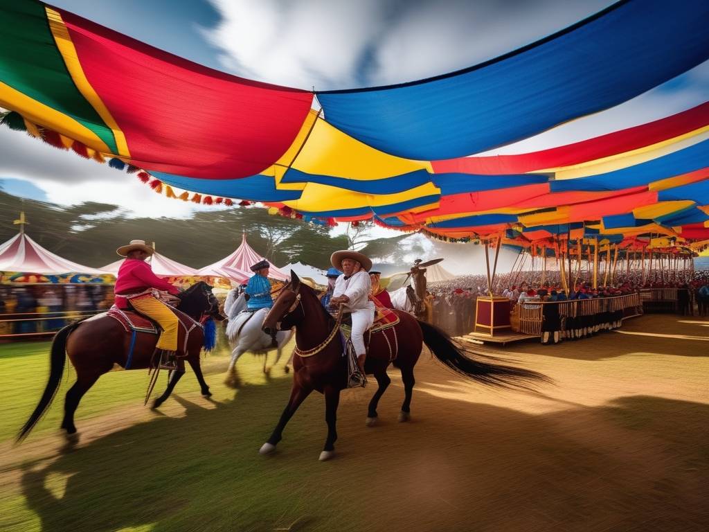 Fiesta Gaucha en Tacuarembó, Uruguay: Cultura y tradiciones en ciudades universitarias del interior