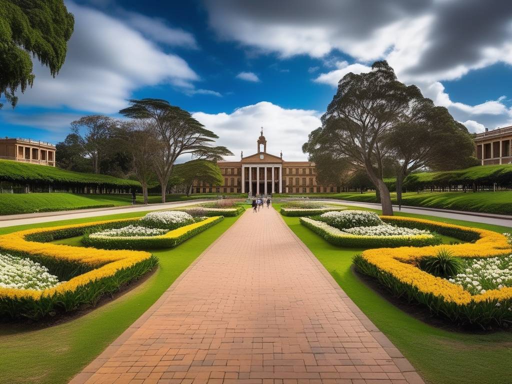 Campus universitario en ciudad pequeña: belleza, tranquilidad y oportunidades de estudio